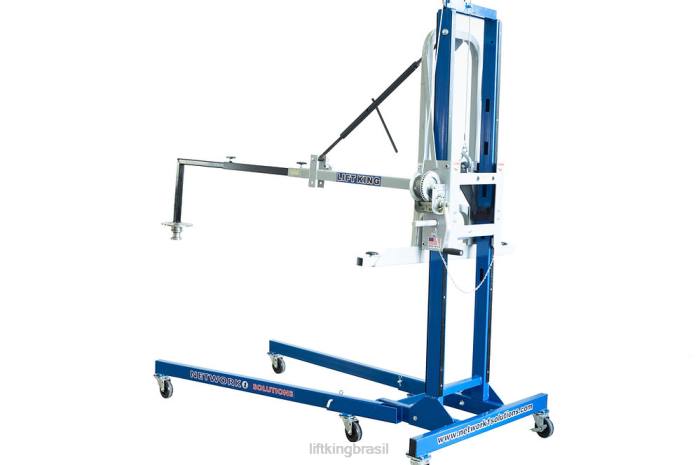 Fixação da 5ª roda Lift King P2T0T10 anexos
