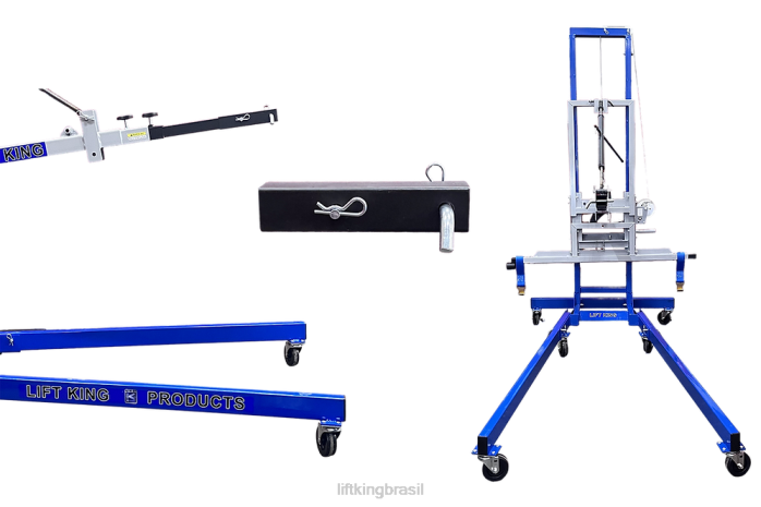 pacote de trabalhos combinados Lift King P2T0T4 anexos