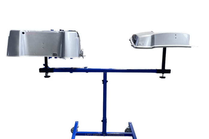 pacote de suporte de pintura para motocicleta Lift King P2T0T40 fica